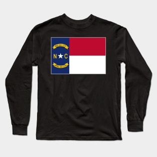 Flag - North Carolina  wo Txt Long Sleeve T-Shirt